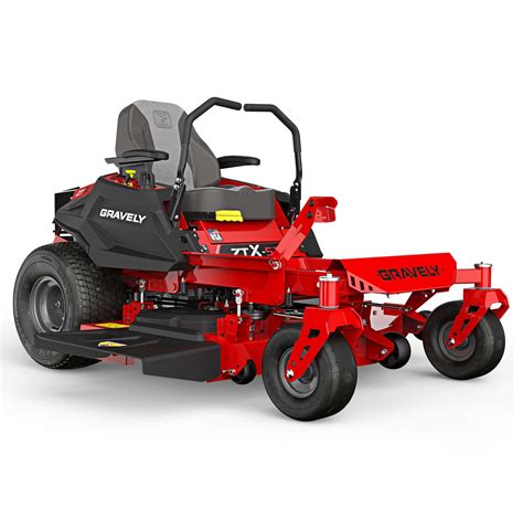 Ground speed: 7 mph forward/3 mph reverse. . Gravely 52 inch zero turn bagger